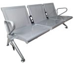 Bancuta așteptare PRO203UP, cadru metalic, 3 locuri - imagine 2