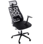 Scaun ergonomic, birou PRO700WH - imagine 3