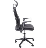 Scaun ergonomic, birou PRO700WH - imagine 5