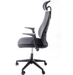 Scaun ergonomic, birou PRO700WH - imagine 2