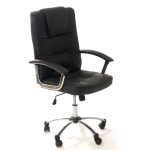 Scaun directorial, birou PRO8983 din piele naturala, mecanism pentru balans - imagine 2