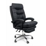 Scaun birou ergonomic cu suport pentru picioare PRO013 - imagine 4