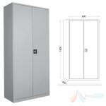 Dulap metalic 4 polițe 900x400x1900 mm PROA172 - imagine 3