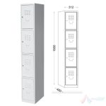 312x450x1800LxlxH (mm) / Dimensiuni exterioare