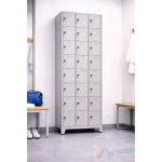 Vestiar 3x8 cu picioare 650x250x1970 mm PROND812