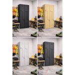 Vestiar 4 uși Z 775x450x1800 mm PROZB899 - imagine 3