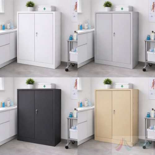 Fișet metalic cu 2 polițe