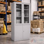 Dulap 4 uși, plexiglas si metal 900x400x1900 mm PROC151