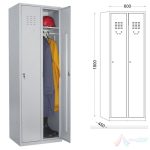 Vestiar 2 uși 600x450x1800 mm PROPA891 - imagine 3
