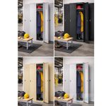 Vestiar 2 uși 600x450x1800 mm PROPA891 - imagine 2