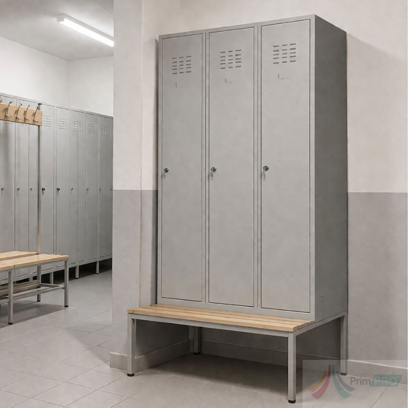 PROB801 Vestiar 3 uși 890x450x1800 mm PROB801 - imagine 1