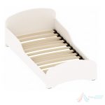 Pat cresa copil 1400 x 700 x 500 mm PRO13311, PAL melaminat, Alb, Galben, Albastru - imagine 4