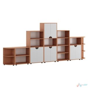 Transformați sala de clasă într-un mediu plin de căldură și inovație cu setul de mobilier Oliver pentru grădiniță. Acest set compact și versatil este special conceput pentru a oferi soluția ideală pentru depozitarea eficientă a materialelor didactice și pentru a crea o atmosferă plăcută și inspirațională în orice spațiu de învățare.