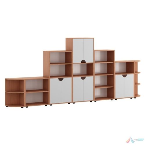 Transformați sala de clasă într-un mediu plin de căldură și inovație cu setul de mobilier Oliver pentru grădiniță. Acest set compact și versatil este special conceput pentru a oferi soluția ideală pentru depozitarea eficientă a materialelor didactice și pentru a crea o atmosferă plăcută și inspirațională în orice spațiu de învățare.