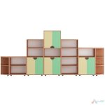 Set mobilier gradinita PROSET.10540 , Galben cu Verde - imagine 4