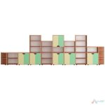 Set mobilier gradinita PROSET.10358 Galben cu Verde - imagine 2