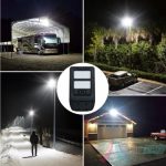 Corp Stradal cu sensor de miscare,panou solar monocristalin integrat si telecomanda - 60W/6500k PRO8102 - imagine 3