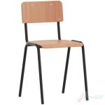 Scaun scolar , Negru PRO10825