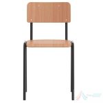 Scaun scolar , Negru PRO10825 - imagine 3