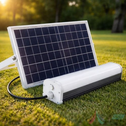 Proiectoare solare LED pentru exterior – putere și autonomie