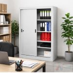 Dulap metalic cu uși glisante 1200x450x1900 mm PRO166