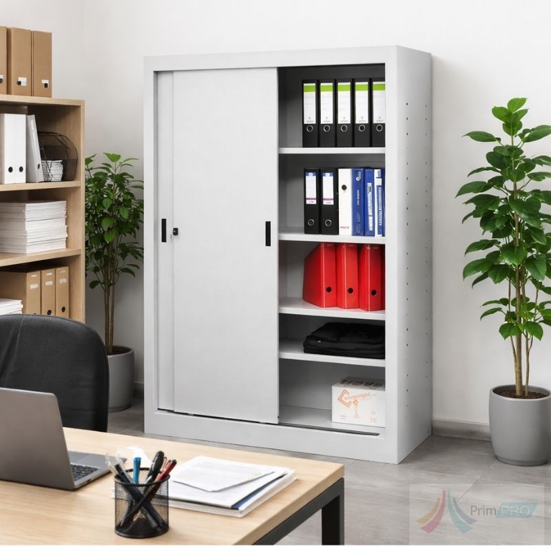 Dulap cu Usi Glisante Dulap metalic cu uși glisante 1200x450x1900 mm PRO166 - imagine 1