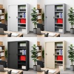 Dulap metalic cu uși glisante 1200x450x1900 mm PRO166 - imagine 2