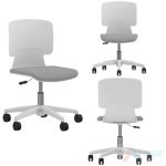 Scaun ergonomic  PRO12797, Verde, Albastru, Gri, Portocaliu - imagine 3