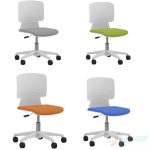 Scaun ergonomic  PRO12797, Verde, Albastru, Gri, Portocaliu
