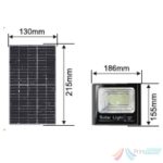 Proiector cu Panou Solar Monocristalin si telecomanda - 25W/6500k PRO78C11 - imagine 2