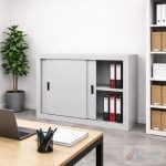 Dulap metalic cu usi glisante 1200x450x900 mm PROA167