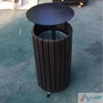 Cos de Gunoi Parc cu Capac PRO04