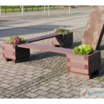 Banca Parc fara Spatar cu Jardiniera PRO21