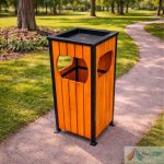 Cos de Gunoi Parc cu Capac PRO02