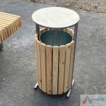 Cos de Gunoi Parc cu Capac PRO11