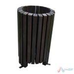 Cos de Gunoi Parc din Lemn PRO16