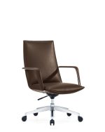 💼 Scaun Conferință PROCarlo Conference – Ergonomic, Oscilant, Aluminiu, Spătar Mediu - imagine 2