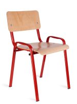 Scaun Elev, Albastru, Roșu, Galben, Alb/Crem, Argintiu RAL7035 - imagine 2