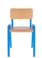 Scaun Elev, Albastru, Roșu, Galben, Alb/Crem, Argintiu RAL7035 - imagine 7