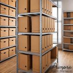 🗄️ Raft Metalic Arhivare AR-100 – 100x80x40 cm, 5 Polițe, 100 kg/Poliță - imagine 9