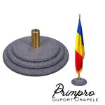🏛️ Suport pentru 1 Lance Drapel Premium – Stabilitate și Eleganță 🇷🇴 Nr. Ref. 105 SEAP - imagine 3