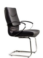 💼 Scaun Vizitator PRO5650/S Sett – Cantilever, Ergonomic, Oțel Cromat, Design Premium - imagine 3