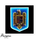 Stema României în Basorelief Luminoasă Exterior / Interior UV - imagine 2
