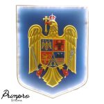 Stema României în Basorelief Luminoasă Exterior / Interior UV - imagine 3