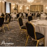 Scaun Conferință Negru / Auriu – PROB030