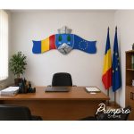 Ansamblu Stemă Localitate pentru Birou sau Exterior - imagine 2