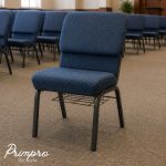 Scaun Banquet Biserică PROSC.02 A-50 Blue/Grey