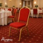 Scaun Conferință PROSY-08 Roșu Bordeaux / Vișiniu