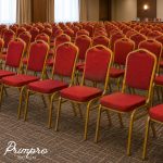 Scaun Conferință PROSY-08 Roșu Bordeaux / Vișiniu - imagine 3