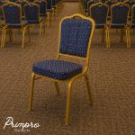 Scaun Conferință PROSY-15-A11 Albastru cu Romb - imagine 3